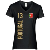 Damen Fan-Shirt - PORTUGAL