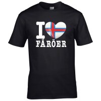 Herren T-Shirt - I LOVE FÄRÖER