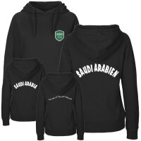 Damen Hoodie - SAUDI ARABIEN - mit Wappen