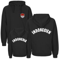 Herren Hoodie - INDONESIEN - mit Wappen