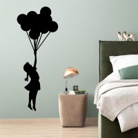 Wandtattoo - BALLOONGIRL - Banksy