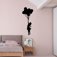 Wandtattoo - BALLOONGIRL - Banksy