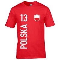 Herren Fan-Shirt - POLSKA