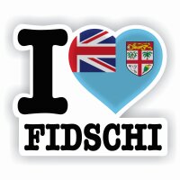 Aufkleber - I LOVE FIDSCHI