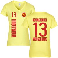 Damen Fan-Shirt - NORDMAZEDONIEN