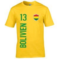 Herren Fan-Shirt - BOLIVIEN
