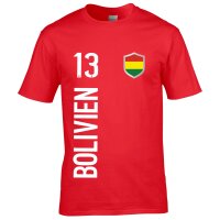 Herren Fan-Shirt - BOLIVIEN