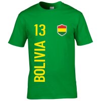 Herren Fan-Shirt - BOLIVIA