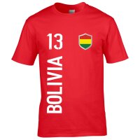 Herren Fan-Shirt - BOLIVIA