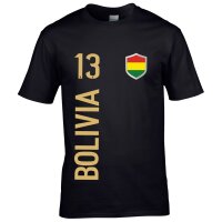 Herren Fan-Shirt - BOLIVIA