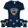 T-Shirt - DIRNDLERSATZ - mit Herz / navy