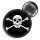Button "Totenkopf"