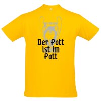T-Shirt "Der Pott ist im Pott"