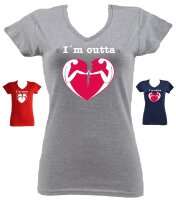 T-Shirt "Im outta love"