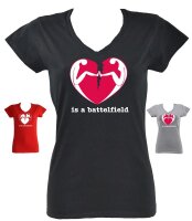 T-Shirt "Love is a battlefield"
