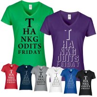 T-Shirt - THANK GOD IT´S FRIDAY