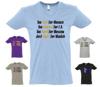 T-Shirt "Just right for..."