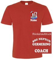 Herren Trainer-T-Shirt "SSG Neptun Germering"