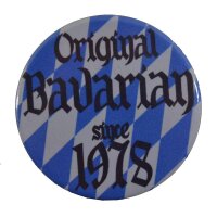 Button "Original Bavarian since..."