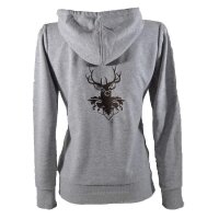 Sweat-Jacke "Hirsch" bestickt
