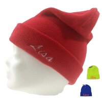 BEECHFIELD Mütze "Knitted Hat" bestickt -...