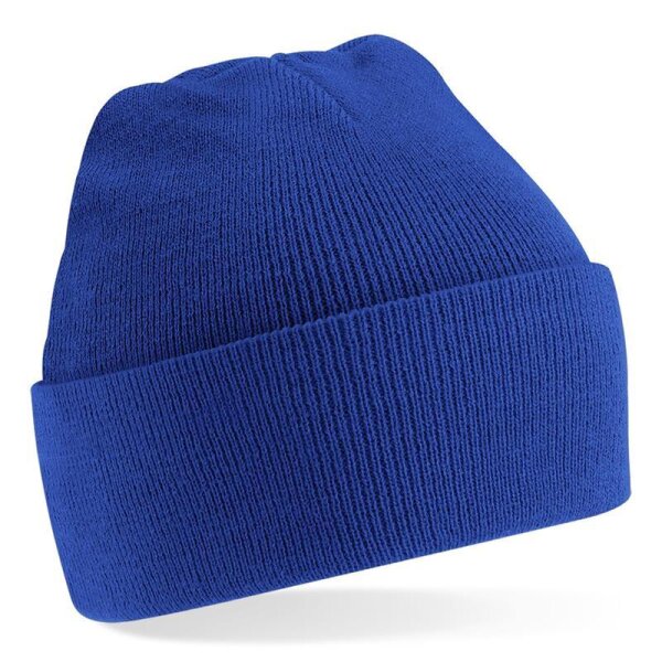 BEECHFIELD Mütze "Original Cuffed Beanie" bright royal
