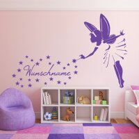 Wandtattoo - ELFE - mit Wunschname