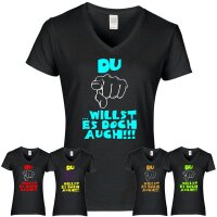 T-Shirt - DU WILLST ES DOCH AUCH