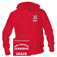 Herren Trainer-Sweat-Jacke "SSG Neptun Germering"