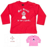 Langarm-Shirt - MEI DIRNDL IS NO ZGROß