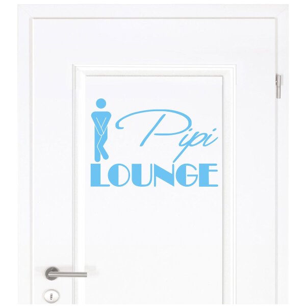 Wandtattoo - PIPI LOUNGE - für Herren