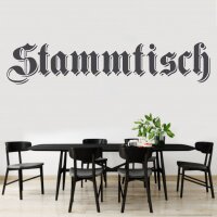 Wandtattoo STAMMTISCH