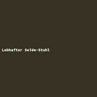Lebhafter Seide-Stuhl