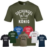 T-Shirt - DSCHUNGELKÖNIG -