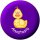 Button - ENTE - mit Wunschname