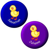 Button "Küken" mit Wunschname