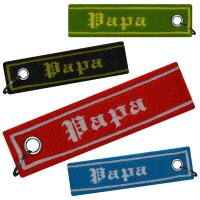 Schlüsselanhänger aus Filz - Papa