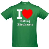 T-Shirt "I love Esting Elephants"