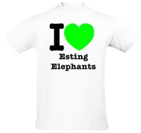 T-Shirt "I love Esting Elephants"