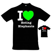 T-Shirt "I love Esting Elephants"