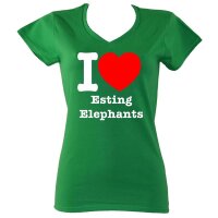 T-Shirt "I love Esting Elephants"