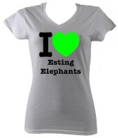 T-Shirt "I love Esting Elephants"