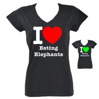 T-Shirt "I love Esting Elephants"