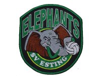 Logo-Patch "Esting Elephants" zum Aufbügeln