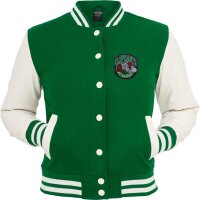 Oldschool College-Jacke "Esting Elephants"