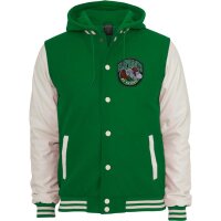 Oldschool College-Jacke "Esting Elephants"