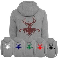 Sweat-Jacke "Hirsch"