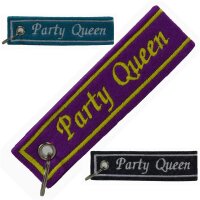 Schlüsselanhänger aus Filz - Party Queen -