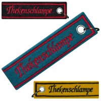 Schlüsselanhänger aus Filz - Thekenschlampe