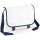 BAGBASE Messenger-Bag White / French Navy